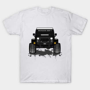 BLACK BIG JEEP 1 T-Shirt